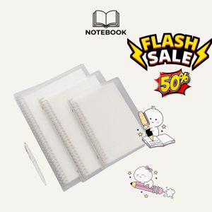 SỔ CÒNG A4/B5/A5 BÌA CỨNG CAO CẤP – THAY GIẤY LINH HOẠT, GIẤY KẺ NGANG/CARO, SET FULL QUÀ TẶNG CHO HỌC SINH & VĂN PHÒNG